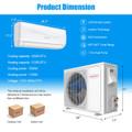 12000 BTU Mini Split Air Conditioner and Heater product image