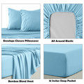 4-Piece Rayon from Bamboo Cooling Wrinkle-Resistant Bedding product image
