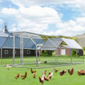 Large Walk-in Chicken Coop With Roof Cover product image