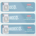 Portable Air Conditioners Fan, Ultra Quiet Personal Small Cooling Misting Fan for Makeup, Home, Office, Travel (White) product image