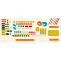 Kids' 6-in-1 Art Easel with Reversible Building Block Tabletop & Chair product image