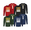 Men's Dadwiser Football Long Sleeve Shirt product image