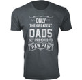 The Greatest Dads Get Promoted T-Shirts product image