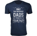 The Greatest Dads Get Promoted T-Shirts product image