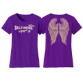 Women's Football Angel T-Shirt product image