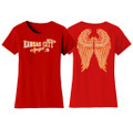 Women's Football Angel T-Shirt product image