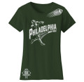 Women's Football Theme T-Shirt product image