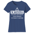 Women’s Coffee Themed Funny T-Shirts product image