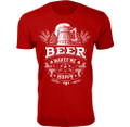 Men's 'Beer Makes Me Happy' T-shirt    product image