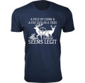 Men's Deer Hunting Theme T-shirt product image