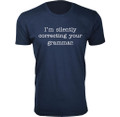 Men’s "I Am Silently Correcting Your Grammar" T-Shirt product image
