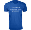 Men’s "I Am Silently Correcting Your Grammar" T-Shirt product image