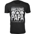 Men’s Awesome Dad and Grandpa T-Shirts product image
