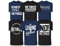 Men's Retired-Themed Cotton T-Shirts product image