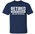 Men's Retired-Themed Cotton T-Shirts product image