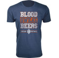 Men's Blood Sweat & Beers Football Cotton T-Shirts product image