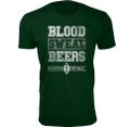 Men's Blood Sweat & Beers Football Cotton T-Shirts product image