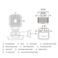Hd 1080P Wireless Monitoring Ip Camera Secret Camera Mini Wireless Network Camera Wifi Camera Outdoor Bicycle Recorder For Cycling Hiking and Water Sports product image