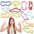 Zummy Silicone Bracelets with 36 Vibrant Colors and Fun Shapes product image