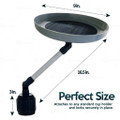 Zone Tech Car Cup Holder Swivel Tray And Storage Bin product image