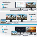 QGeeM® USB 3.0 Single 5K/Dual HDMI DispalyPort 4K@60Hz Docking Station product image