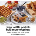 Compact Belgian Waffle Iron with Indicator Lights product image