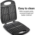 Compact Belgian Waffle Iron with Indicator Lights product image