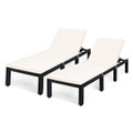 Costway Rattan Cushioned Lounge Chairs (2-Piece) product image