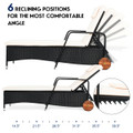 Adjustable Rattan Lounge Chair Recliners (Set of 2) product image