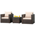 Costway 3-Piece Patio Rattan Furniture Set  product image