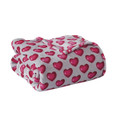 Noble House Heart-Themed Plush Throw Blanket product image