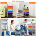 Costway 6-Drawer Rolling Storage Cart  product image