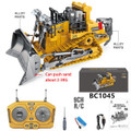 Remote Control Excavator Bulldozer Toys 1:24 RC Trucks Engineering Vehicle Toys Gift product image