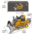 Remote Control Excavator Bulldozer Toys 1:24 RC Trucks Engineering Vehicle Toys Gift product image