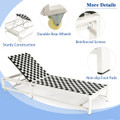 Costway Adjustable Reclining Patio Lounge Chair (2-Pack)  product image