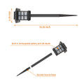 White LED Solar Landscape Lighting (6- or 8-Pack) product image