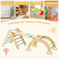 Costway 3-in-1 Kids Climber Set with Sliding Arch product image