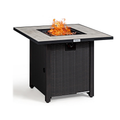 Square 30" 50,000-BTU Propane Gas Fire Pit Table product image