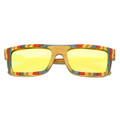 Spectrum Polarized Wooden Sunglasses product image