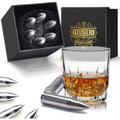 Dusor™ Whiskey Stones 6-Piece 'Best Dad Ever' Bullets for Cocktails (1 or 2-Pack) product image