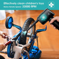 Electric Air Duster Cordless Compressed Dust Blower with 3-Gear to 38000 RPM High Pressure Air Blower Rechargeable for Computer,Car,Inflatable product image