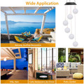 Solarek™ Solar Powered LED Ball Wind Chimes product image