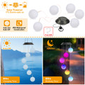 Solarek™ Solar Powered LED Ball Wind Chimes product image