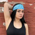 Extra-Wide Sport and Fitness Sweat-Wicking Headband product image