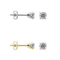 0.10-Carat Lab Created Diamond Stud Earrings in 14KGF product image