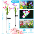 Solarek® Solar Lily Flower Garden Light (2 to 8-Pack) product image