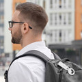 Protective Leather Case Cover with Collapsible Loop AirTag Keychain  (6-Pack) product image