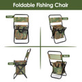 LakeForest® Foldable Fishing Chair with Cooler Bag product image