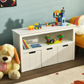 Kids' Toy Storage Cabinet 3-Drawer Chest with Wheels product image