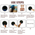 3D EMS Foot Massager Pad Calf Foot Automatic Mat Relaxes Muscles USB Charging product image